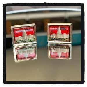💕Vintage Cufflinks US Capital Washington DC💕